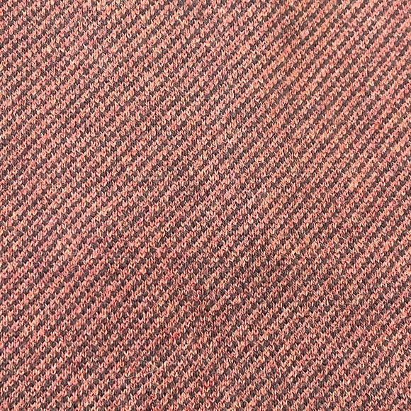 JOS A BANK RESERVE Men's Cashmere Blend Mock Neck Sweater Rust Black Sz Large - Picture 9 of 12